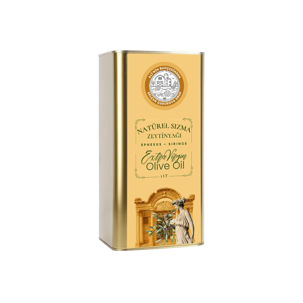 Alinin Bahçesinden Natural Sızma Zeytinyağı 3 LT